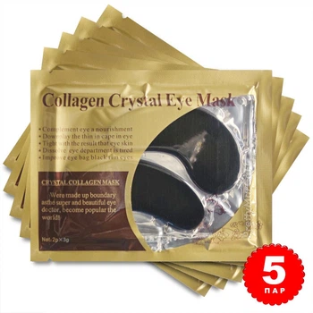 Гидрогелевые патчи для глаз Collagen Crystal 5 пар