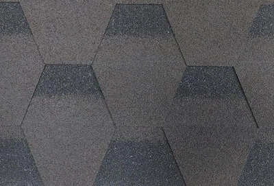 Битумная черепица СИМ ШИНГЛ HEXAGONAL КАШТАН (2,52 м.кв/уп)