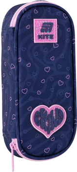 Пенал шкільний Kite Be Kind 22x8.5x4.5 см Синій (K25-599-5)