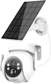 IP PTZ-видеокамера аккумуляторная Light Vision VLC-9230IG (Solar) автономная с 4G и солнечной панелью 3 Мп f=4 мм(75-00234)