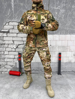 Тактичний костюм Softshell Tactical Guard з липучками під шеврони Multicam M