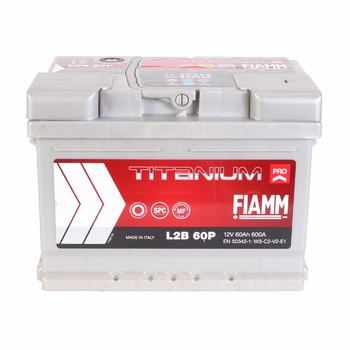 Автомобільний акумулятор FIAMM Titanium Pro (-/+) 12V 60Ah (600A) Euro L2B60P (AKBLI1106)