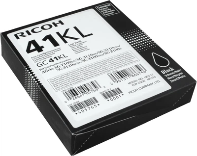 Toner Ricoh 405765/GC41KL Black (4961311866746)