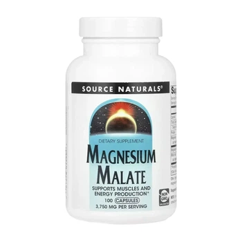 Магній малат Source Naturals Magnesium Malate 625 mg 100 caps (1086-2023-10-4626)