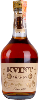 Бренди Kvint 1 год выдержки 0.5 л 40% (4840709004253)