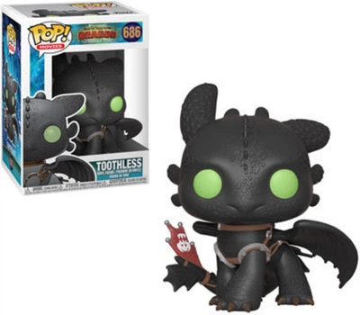 Фігурка Funko Pop Фанко Поп Як приручити дракона Беззубик 10см HTTYD 686