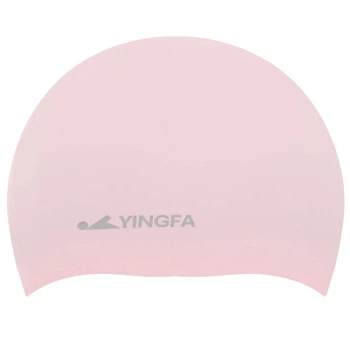 Шапочка для плавания силиконовая для взрослых Yingfa Classic 0081-1 Pink