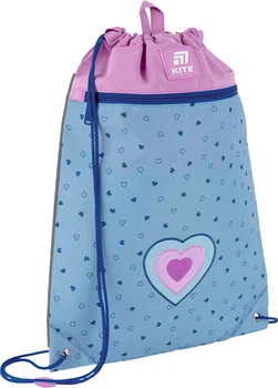 Сумка для взуття Kite Lovely 46х33 см Блакитно-рожева (K25-601M-15)