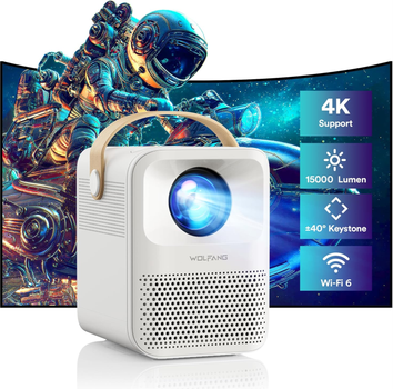 Проектор WOLFANG WP01 Full HD Wi-Fi Bluetooth