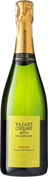 Шампанське Champagne Vazart-Coquart Demi-Sec біле напівсухе 0.75 л 12.2% (3760297250034)