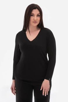 Лонгслів NIA чорний 2XL (3043115)