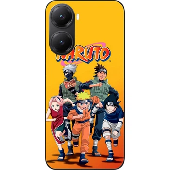 Силиконовый чехол SMTT для Xiaomi Poco X7 Pro с картинкой Наруто