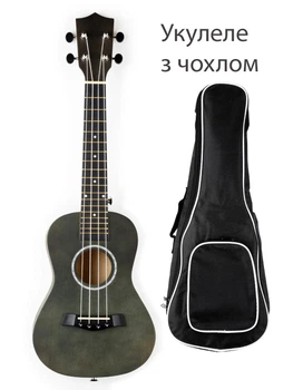 Укулеле концертное с чехлом Overtone UKE23 Green Olive
