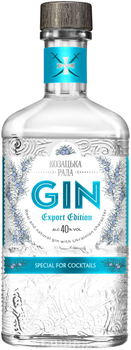 Джин Козацька Рада Export Edition 0.7 л 40% (4823098209188)