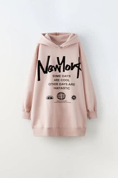 Худи для девочки Zara 152 размер розовое 3199703626