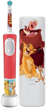 Электрическая зубная щетка Oral-B Vitality Pro 103 Kids 3+ Lion King + TC (8700216297257)