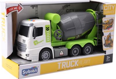 Бетономешалка Subian Truck Heavy Engineering 1:14 (3858894675975)