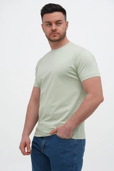 Футболка однотонная Trend Collection 616 оливковый (L.GREEN, кол.68) M