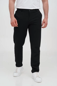 Брюки slim fit Trend Collection 4010 черный (SIYAH) 32