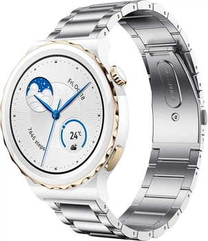 Металевий браслет Shape для Huawei Watch GT3 Pro 43mm Silver (37985-59)