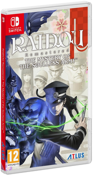 Гра Nintendo Switch Raidou: Remastered: The Mystery of the Soulless Army (картридж) (5055277055593)
