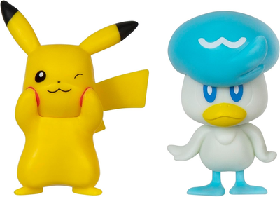 Фігурки Jazwares Pokemon Generation IX Quaxly & Pikachu №8 (191726497462)