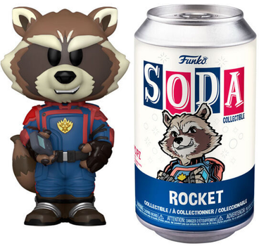 Figurka-niespodzianka Funko Soda Marvel Guardians of the Galaxy Rocket 5 + 1 Chase 9 cm (889698688222)