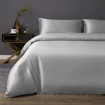 Комплект постельного белья MirSon Евро 200х220 см Royal Soft 0251 Skyline Сатин (2200008017323)