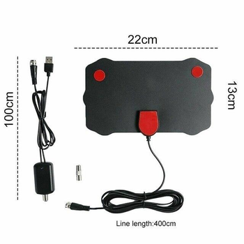 ТВ-антенна для Т2 с усилением телевизионная HDTV TV Antenna Mini HDTV 1080p