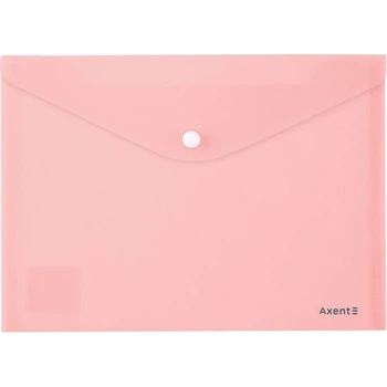 Папка на кнопці Axent Pastelini 1522-10-A, А5, рожева