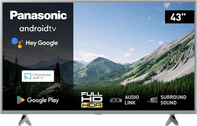 Телевизор 43 дюйма Panasonic TX-43MSW504S (Full HD Android TV Wi-Fi Bluetooth — 7312091445) Б/У