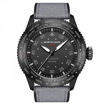 Кварцевий Годинник NORTH EDGE MACH black