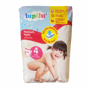 Підгузки-трусики Lupilu Premium 4 Maxi (8-15 кг), 22 шт