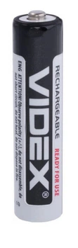 Аккумулятор никель-металлогидридный Ni-MH R6 AA 2700mAh пальчиковая аккумуляторная батарейка Videx HR6 2700mAh 1шт.