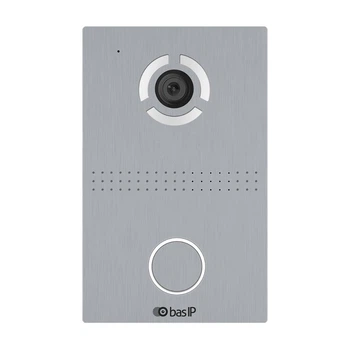 Панель виклику BAS-IP AV-03D silver для IP-домофонів