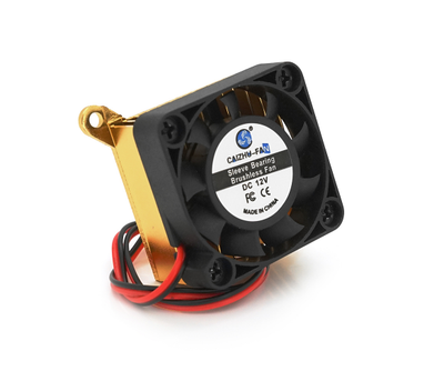 Кулер Caizhu-Fan 4010 40x40x10mm + радіатор, 12V - 0.05A