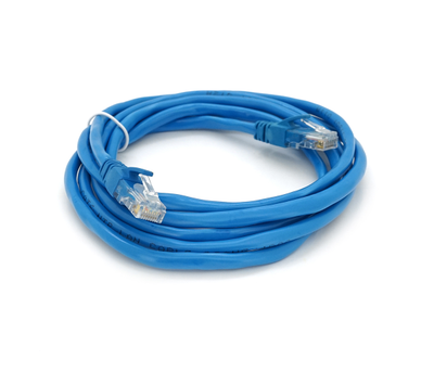 Патч-корд литий RITAR, UTP, RJ45, Cat.6, 2m, синій, Cu (мідь)