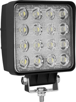 Фара светодиодная Brevia 10-30V, 48W (16x3W), 3520Lm, EPISTAR WHITE, SPOT 1 шт (10652QSX1)