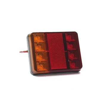 Фонарь задний светодиодный 8 LED 12-24V (1 фонарь)