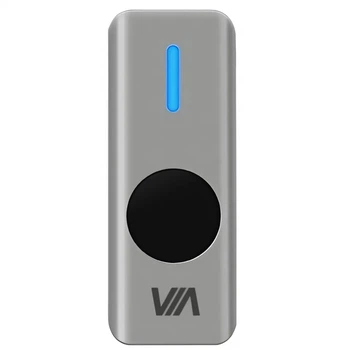 Безконтактна кнопка виходу VIA Security VB3280M, сенсорна, металевий корпус, сірий колір (99-00008732)