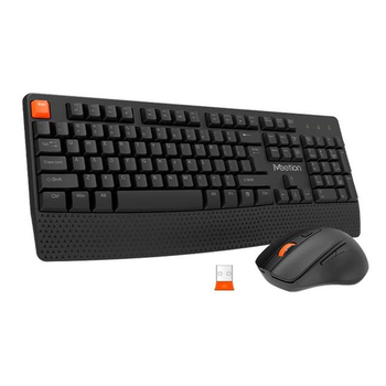 Набор Combo MeeTion 2in1 Keyboard, Mouse Wireless 2.4G MT-C4130, UA, RU, EN раскладки, black