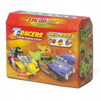 Ігровий набір Magic Box T-Racers Colour Rush Car & Racer (8431618024386)