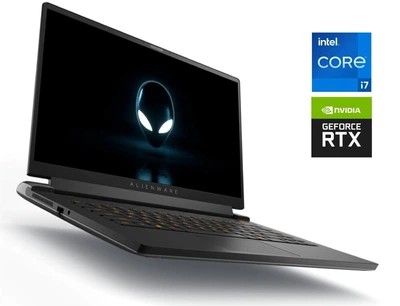 Игровой ноутбук Б-класс Dell Alienware m15 R6 / 15.6" (2560x1440) IPS / Intel Core i7-11800H (8 (16) ядер 2.3 - 4.6 GHz) / 32 GB DDR4 / 1000 GB SSD M.2 / nVidia GeForce RTX 3070, 8 GB GDDR6, 256-bit / WebCam / Win 11 Home б/у