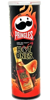 Чипсы Pringles Hot Ones Los Calientes Rojo 156г