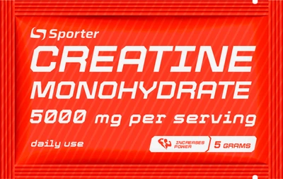 Креатин моногидрат Sporter Creatine monohydrate - 5 г