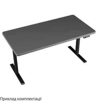 Двухмоторная рама для стола с электронной регулировкой высоты FlexiRise Черный