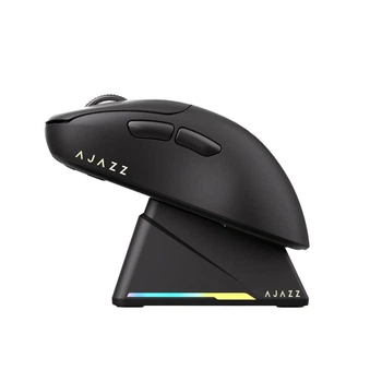 Игровая мышь с док-станцией Ajazz AJ179P MC Черная – фото, отзывы
