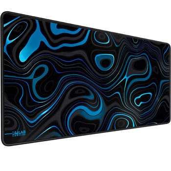 Игровая поверхность (Коврик для мышки) SHLab Pattern Blue SHM-887 (70х30 см) (30380)