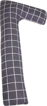 Подушка для беременных и отдыха MirSon №5007 Color Line 17-4815 Lugano Г-образная 140х40х20 см (2200010969580)