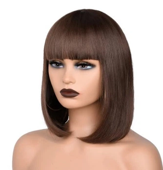 Парик brown Katy, натуральные синтетические волосы